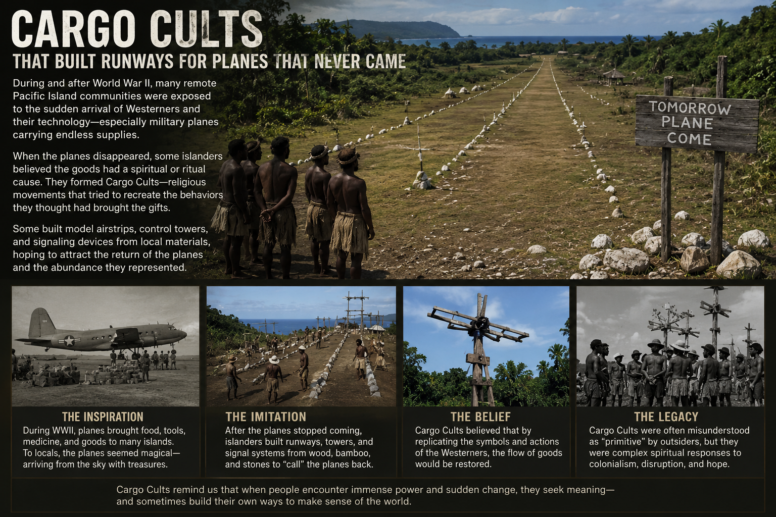 The Cargo Cults That Built Runways for Planes That Never Came