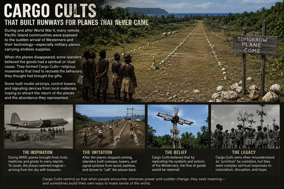 The Cargo Cults That Built Runways for Planes That Never Came